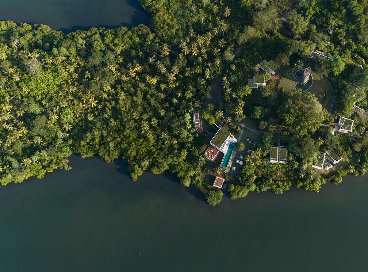 Tri Lanka from above