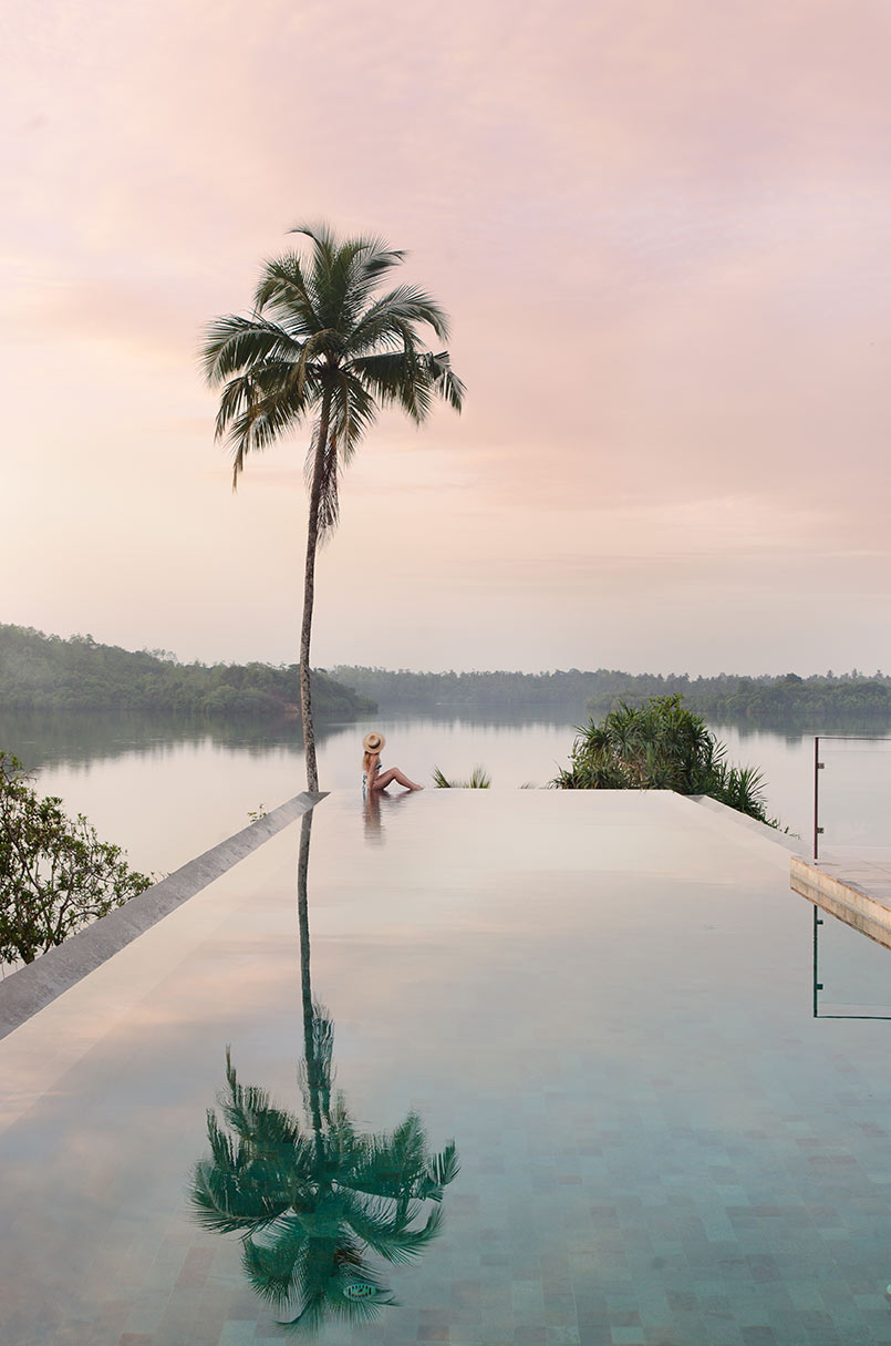 Koggala lake View from Tri Lanka Pool