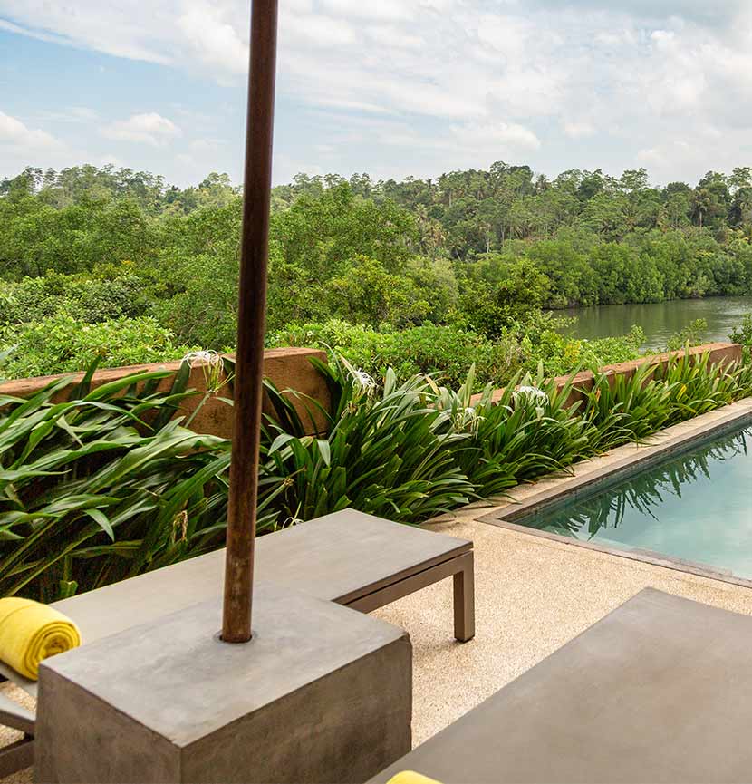 Lake Villa with Pool